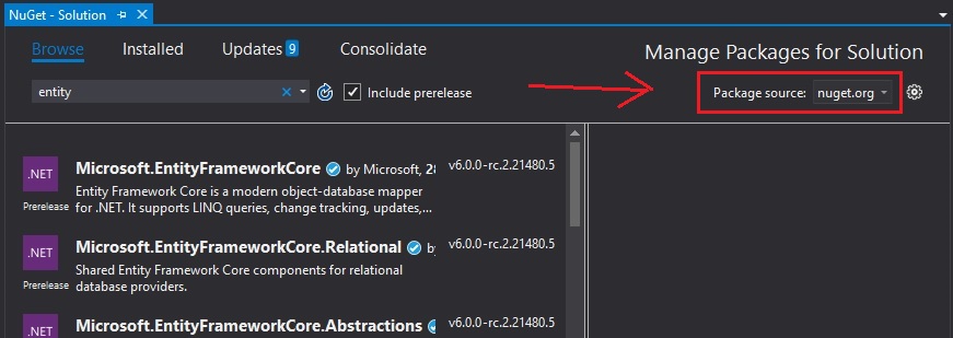 Visual Studio 找不到物體框架