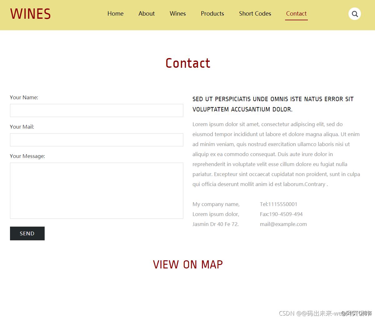 HTML5期末大作業：紅酒主題網站設計——簡潔紅酒介紹網頁(7頁) HTML+CSS+JavaScript_html期末大作業_05