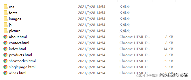 HTML5期末大作業：紅酒主題網站設計——簡潔紅酒介紹網頁(7頁) HTML+CSS+JavaScript_html期末大作業_06