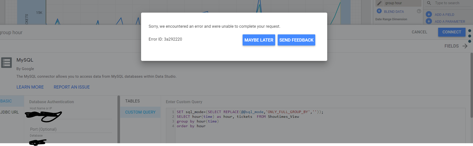Google Data Studio 中的 GROUP BY 查詢