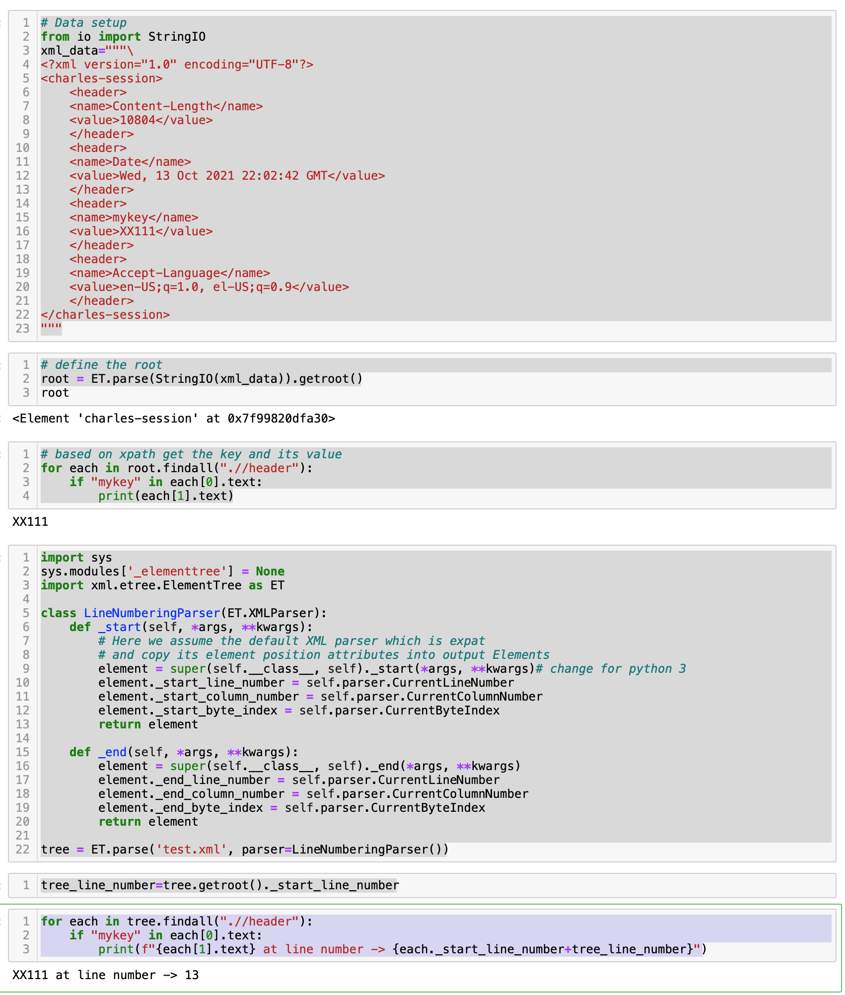 使用 xml.etree.ElementTree 從 XML 檔案中提取名稱、值