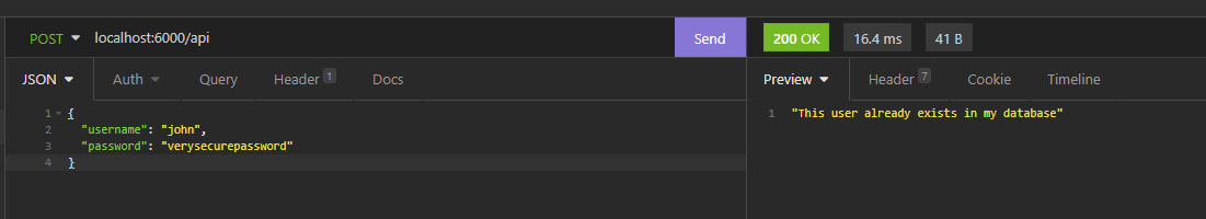 'return res.json' 沒有按預期停止我的請求？