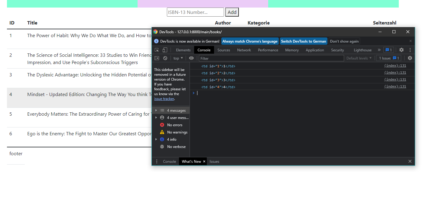 從 tablerow 中通過純 JS 獲取 element.innerHTML//<tr onClick(myFunction>