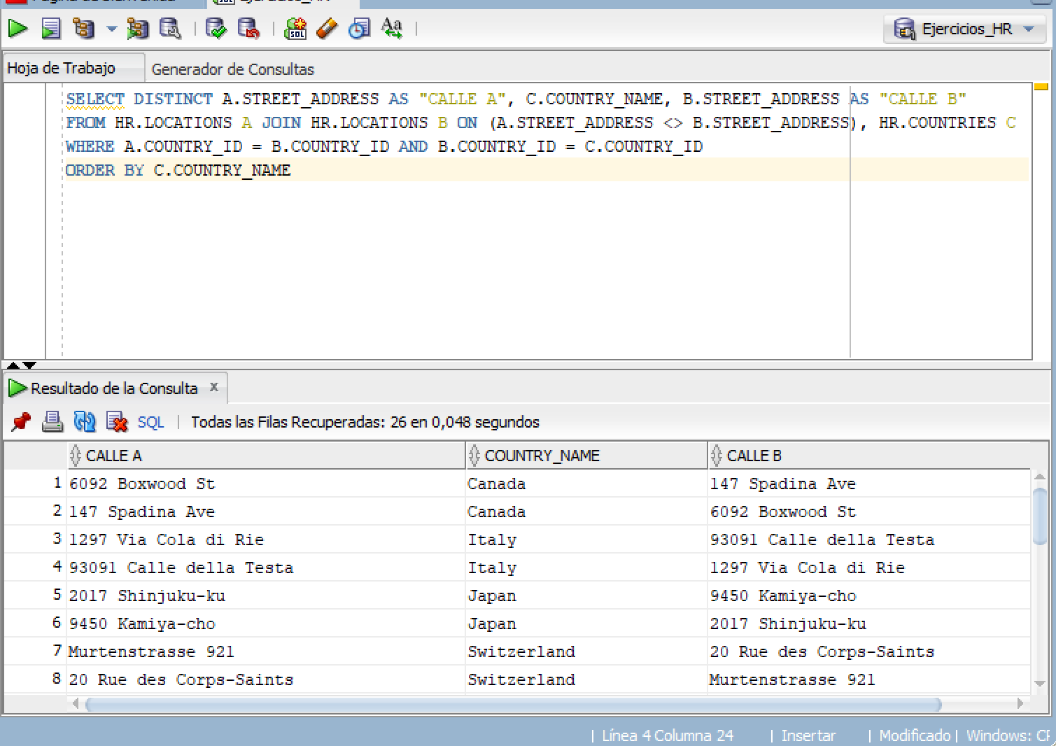 Oracle SQL Select：獲取連接表的重復結果