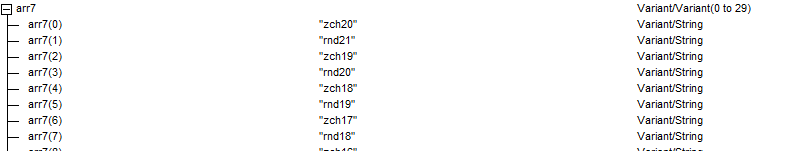 陣列中的通配符查找 - VBA