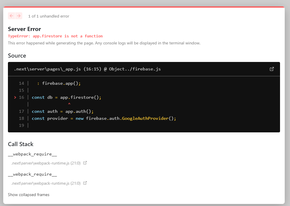 型別錯誤：無法讀取未定義的屬性“長度” - Firebase