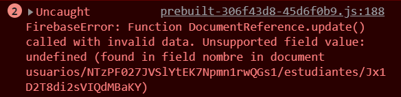 如何將editedRows 從DataGrid MUI 更新到firebase？