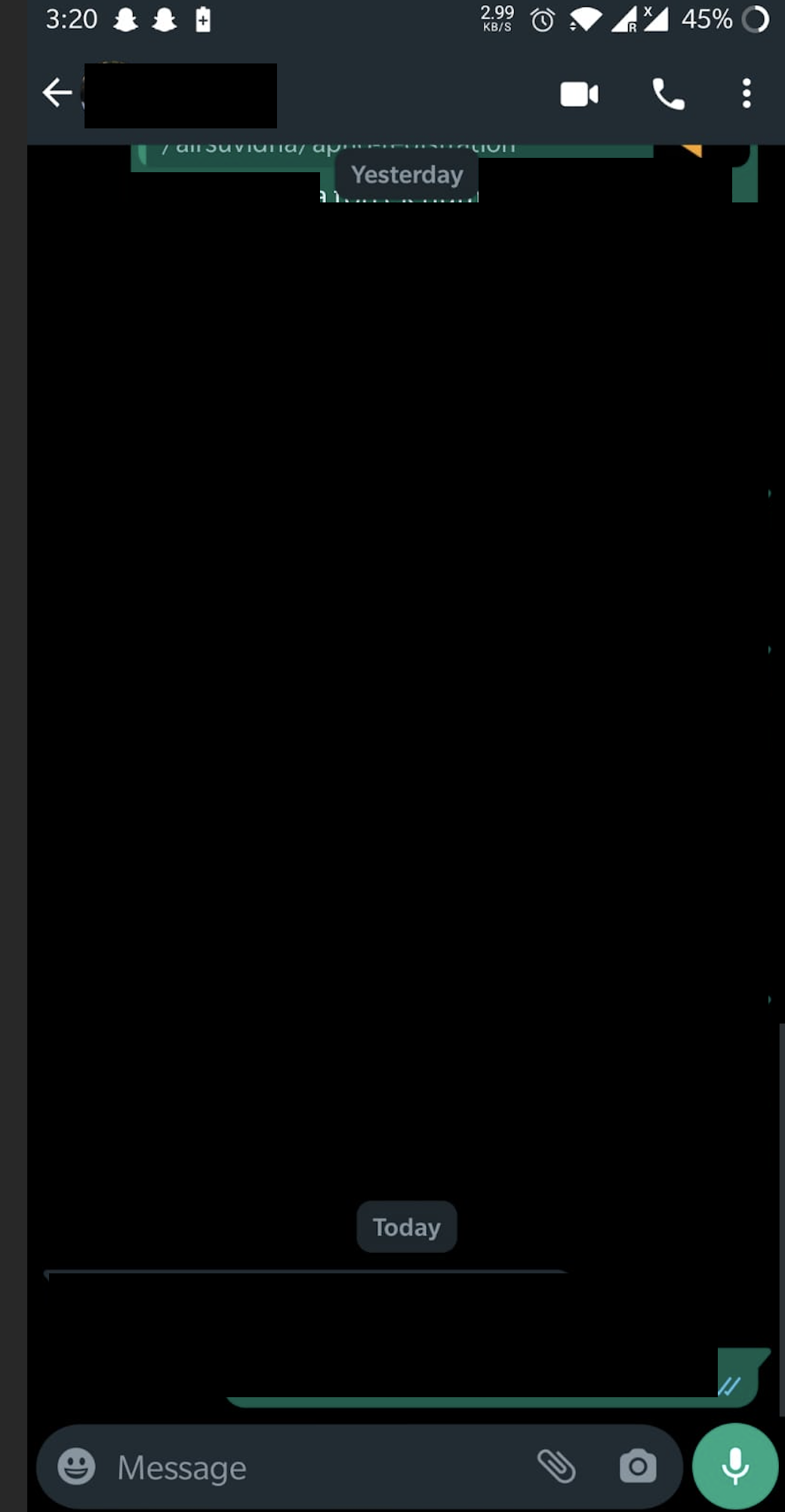 如何在用戶滾動時顯示或隱藏日期文本視圖,就像 whatsapp chat android Kotlin