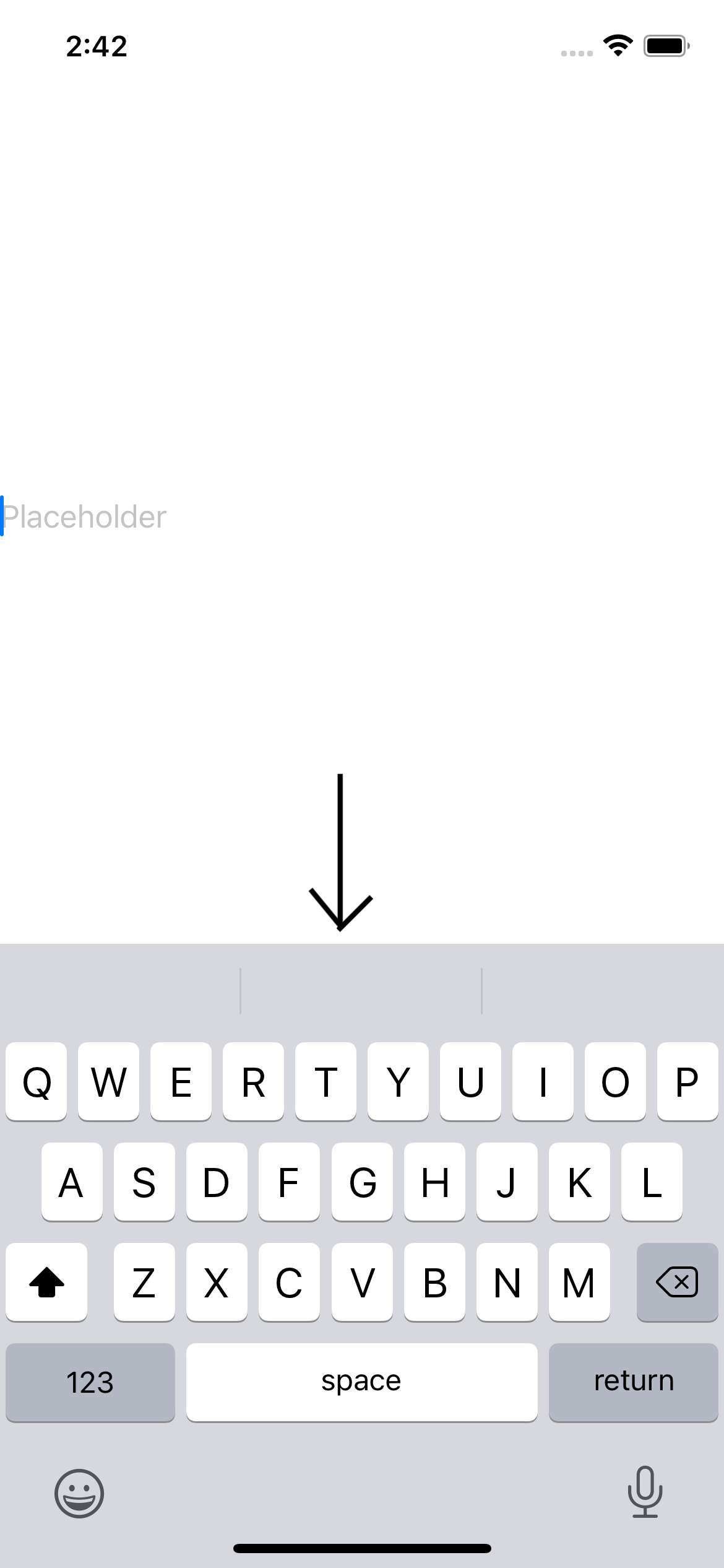 SwiftUI 鍵盤單詞建議欄