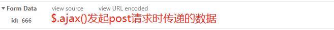 $.ajax()發起post請求時的資料格式