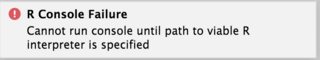 Intellij中的“在指定可行的R interpeter路徑之前無法運行控制臺”
