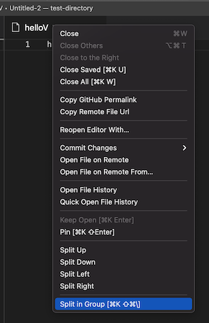 用于分組操作的 VSC API