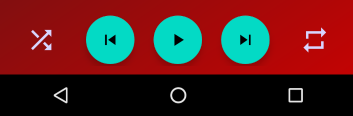 圖示未在 FloatingActionButton 的中心對齊