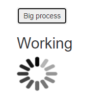 在 asp.net web 表單上更新或顯示進度標簽
