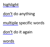 如何在 Microsoft Word 中搜索和突出顯示多個術語？