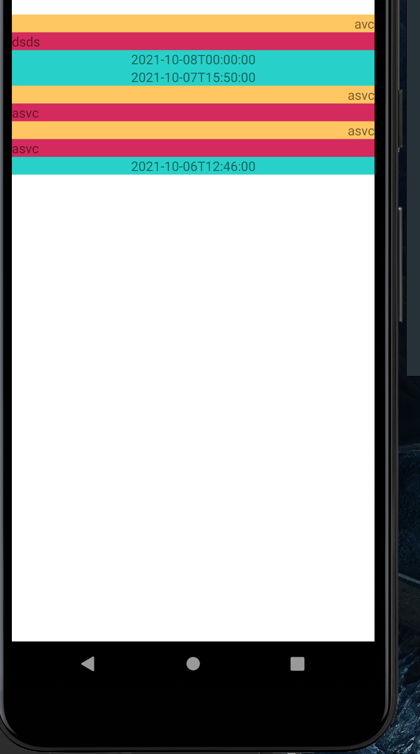 如何在用戶滾動時顯示或隱藏日期文本視圖,就像 whatsapp chat android Kotlin