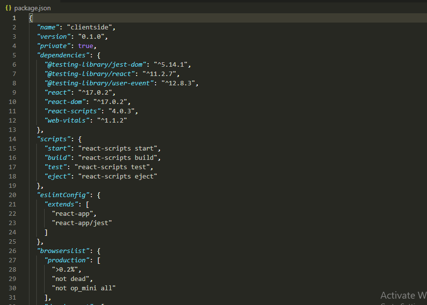 在 React.js 專案中啟動本地主機服務器時出現 npm start 錯誤