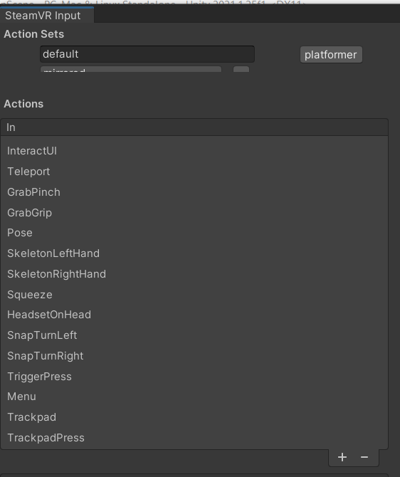 如何在 Unity 中使用 OpenXR 獲取 SteamVR 輸入？