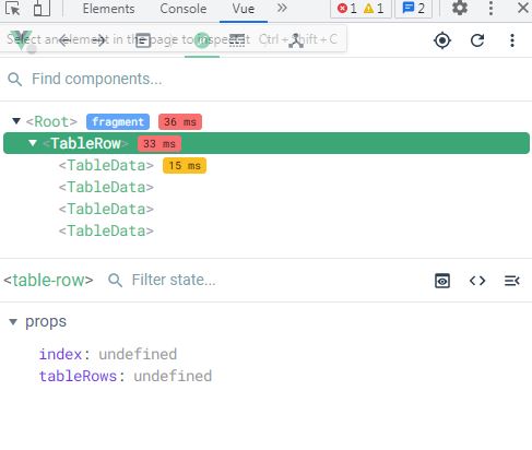 Vue DevTools 螢屏截圖