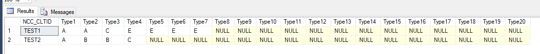 SQL Server 常規透視