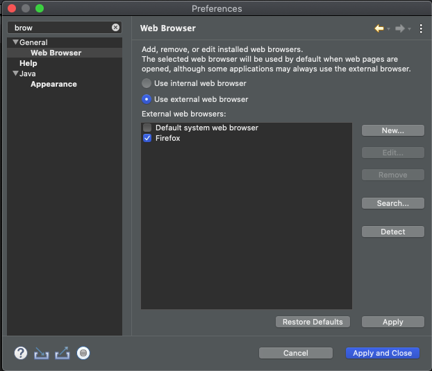 Eclipse IDE：無法加載資源，因為應用傳輸安全策略要求使用安全連接