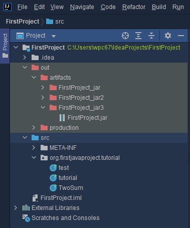 IntelliJ中的檔案路徑