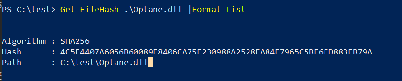 Windows 中 MakeCat 的 SHA256 與預期的 SHA256 不同