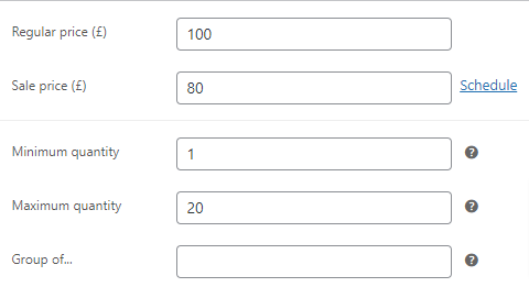 無法獲得最大數量（woocommerce）