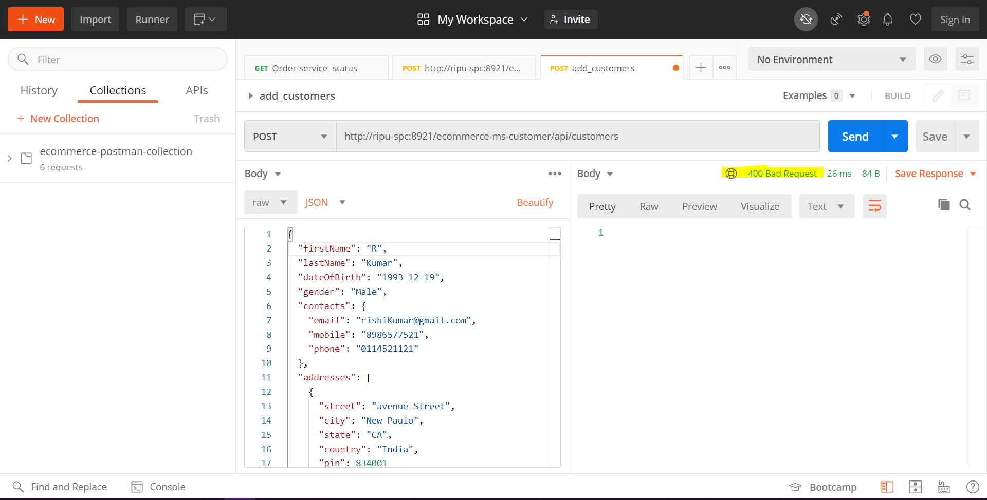 在 Springboot 中進行請求驗證時，回應不符合預期