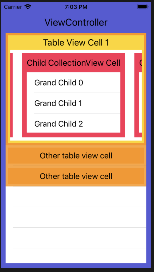UITableView   UICollectionView   UITableView 大小問題