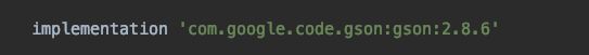 Android Studio 顯示 Unresolved reference: Gson 即使我在 gradle 中有它并且它可以作業