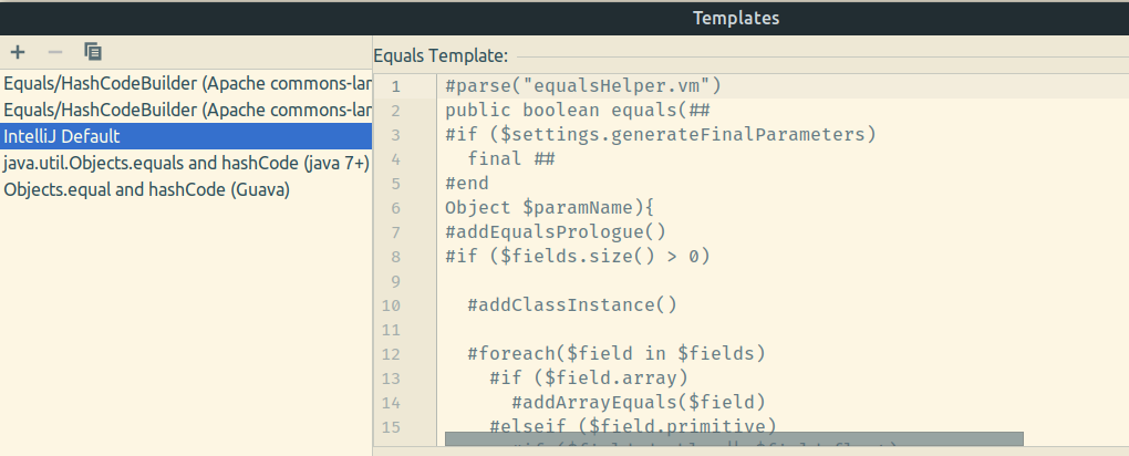有人可以解釋一下 Intellij 的默認 equals 實作嗎？