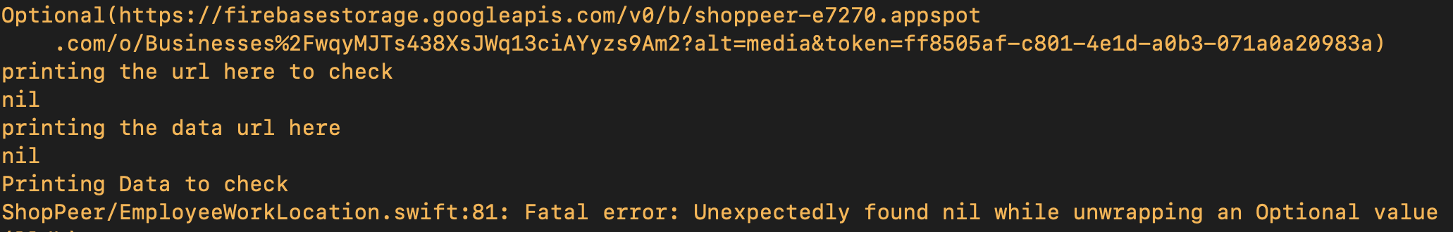 Swift UIImageView Firebase DispatchQueue