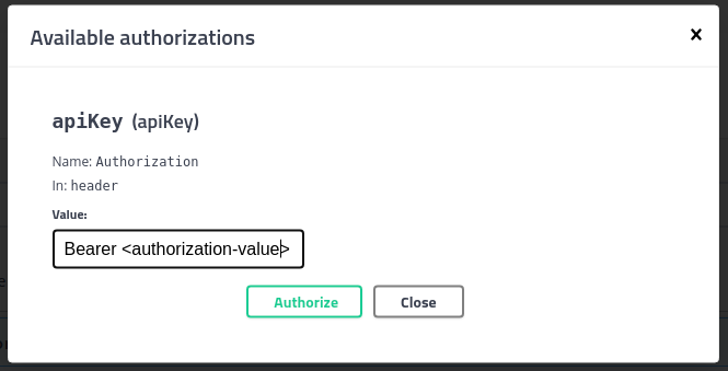 如何在swagger java中自動使用Bearer或Apikey關鍵字