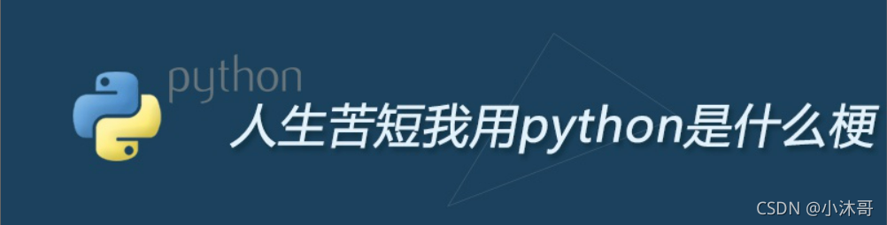 人生苦短，我用Python