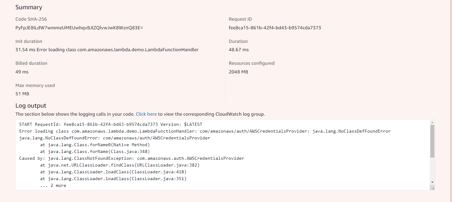 如何使用 Eclipse 正確創建可以上傳到 AWS lambda 的 zip 檔案？