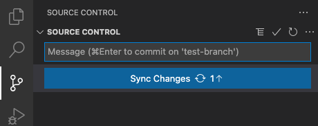 用于同步更改的 VSCode 快捷方式