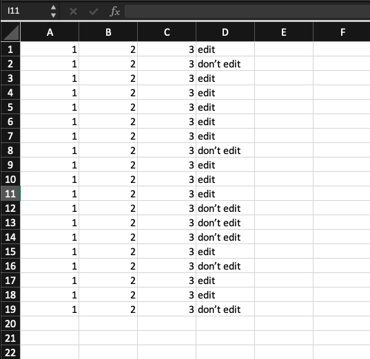 如何顯示允許使用宏編輯 Excel 檔案的任何單元格中存在的特定文本的確認彈出視窗？
