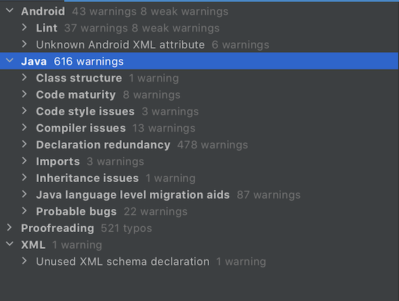 用于集成在 CI 管道中的 Android Studio 代碼檢查 shell 腳本