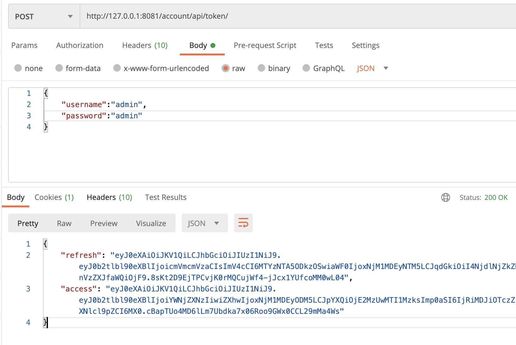JWT 身份驗證使用 SimpleJWT 在 Django Rest Framework 中回傳 AnonymousUser