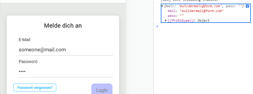 Angular/IONIC Formgroup 不適用于模板輸入