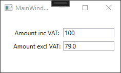 WPF XAML 系結中的自動欄位更新 - 簡單示例不起作用