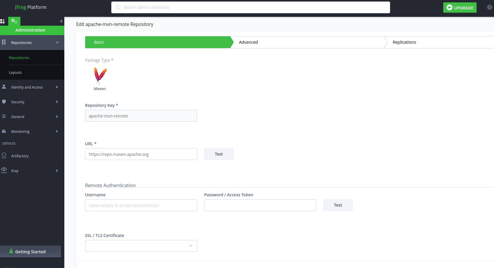 帶有 Jfrog 的 Bitbucket 管道無法下載用于構建的插件