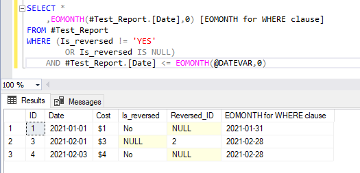 資料選擇 SQL
