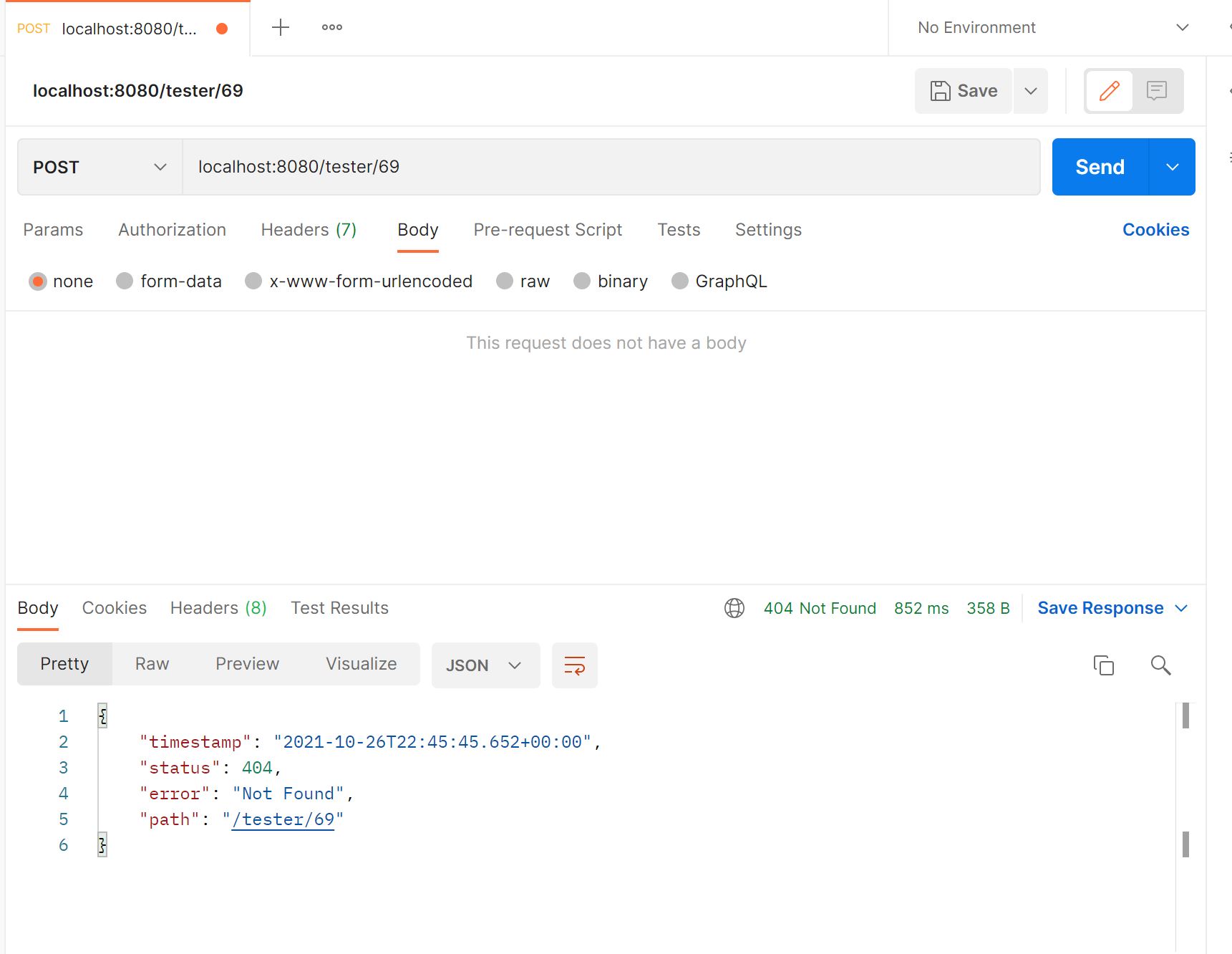 為什么郵遞員找不到我的spring rest api?