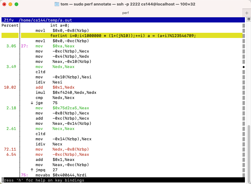 用每行 * 代碼的執行時間來分析 Rust?