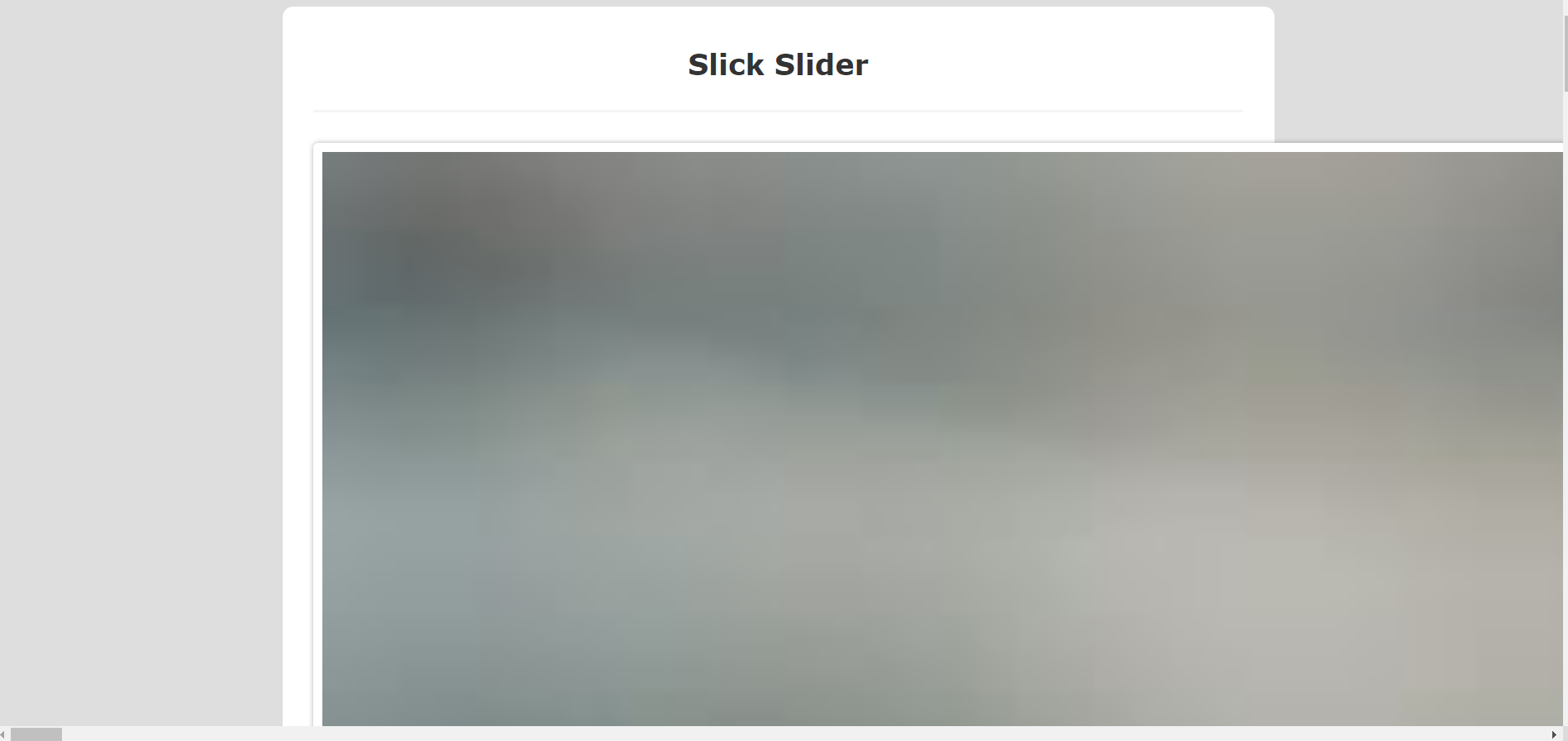 Slick Slider 圖片尺寸大于螢屏