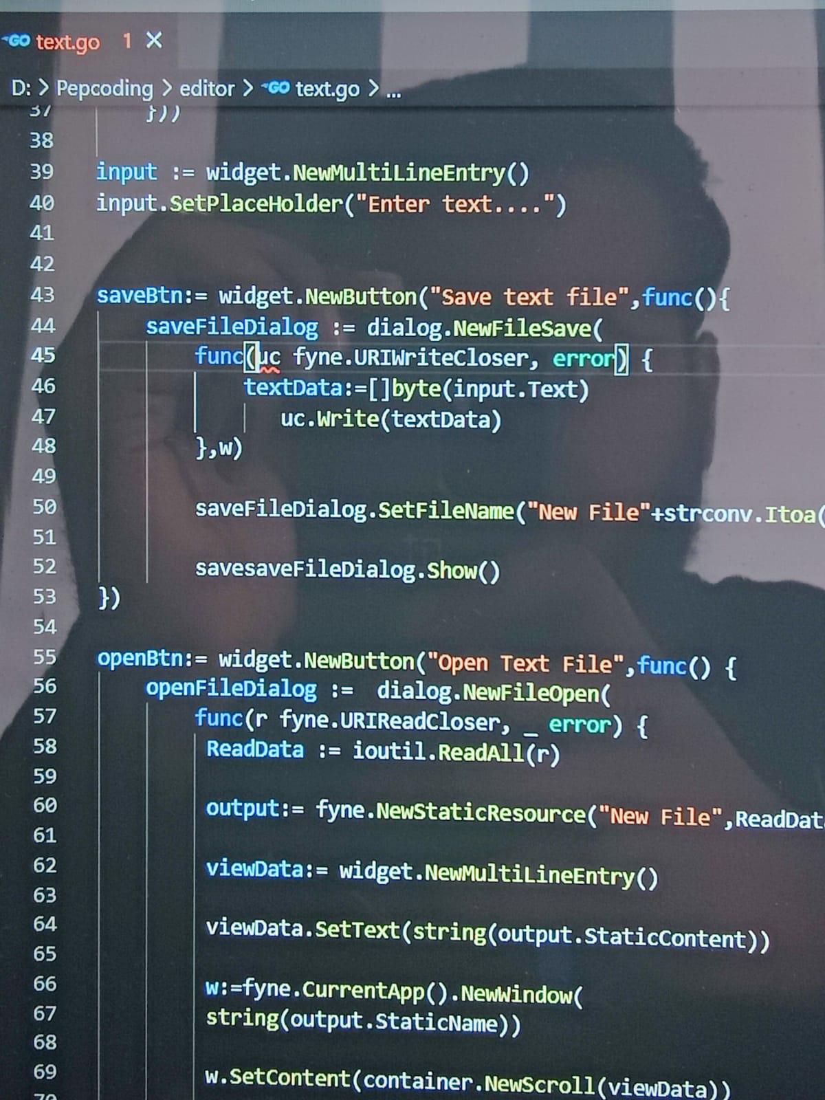 golang中的混合命名和未命名引數