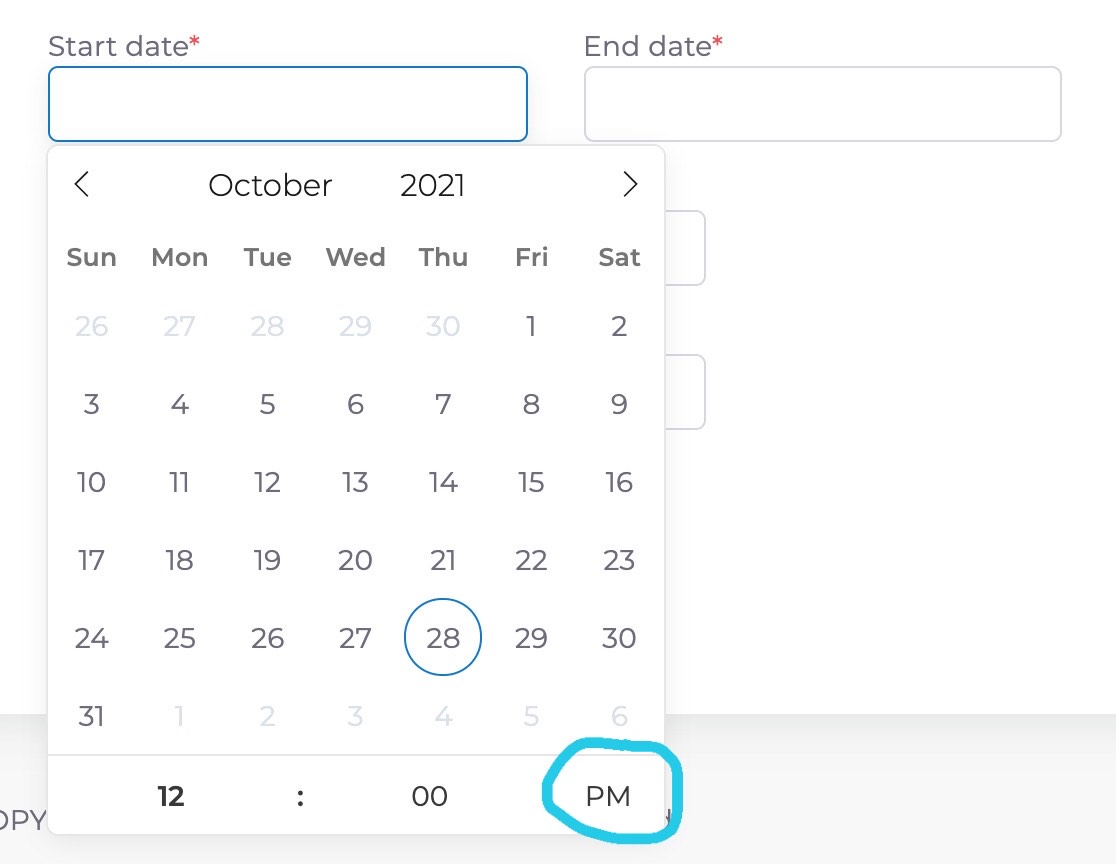 在 vuejs 中配置 flat-pickr 日期和時間?